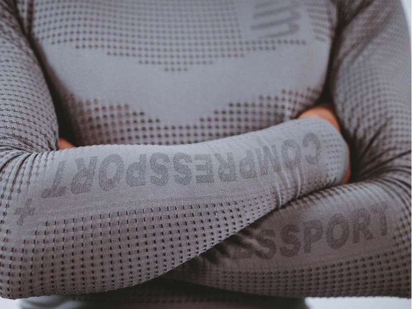 ON/OFF BASE LAYER LS TOP M - GREY